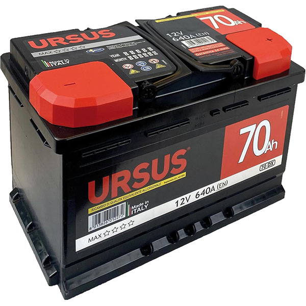 Ursus MAX Batteria per Veicoli 70 DX ART. 3395 - URSUS
